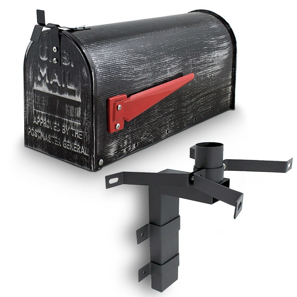 Stylová poštovní schránka Americká USA Retro + nástěnný držák M14323(14211+13192)